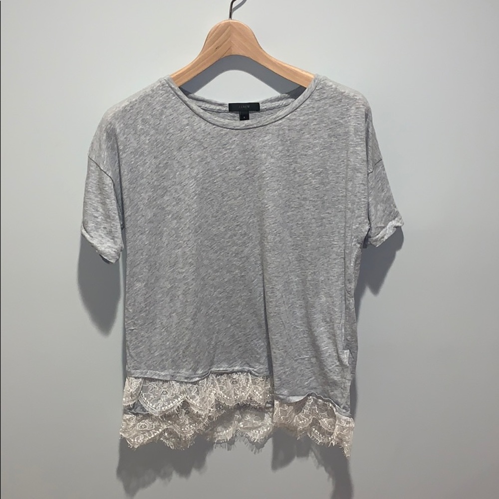 Grey J.Crew Tee Shirt